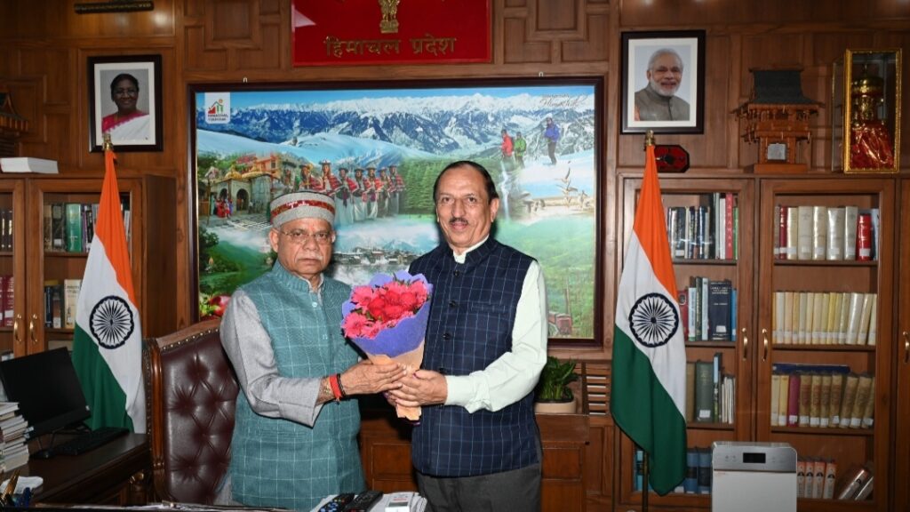 Dr. S.P. Katyal, Chairman State Food Commission paid courtesy call to Governor Shukla Dr. S.P. Katyal, Chairman State Food Commission paid courtesy call to Governor Shukla HIMACHAL HEADLINES