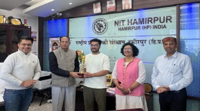 NIT Hamirpur Student Lands ₹3.4 Crore Package, Sets New Benchmark in Campus Placements NIT Hamirpur Student Lands ₹3.4 Crore Package, Sets New Benchmark in Campus Placements HIMACHAL HEADLINES