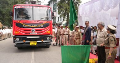 Sukhu flags off 14 new fire tenders Sukhu flags off 14 new fire tenders HIMACHAL HEADLINES