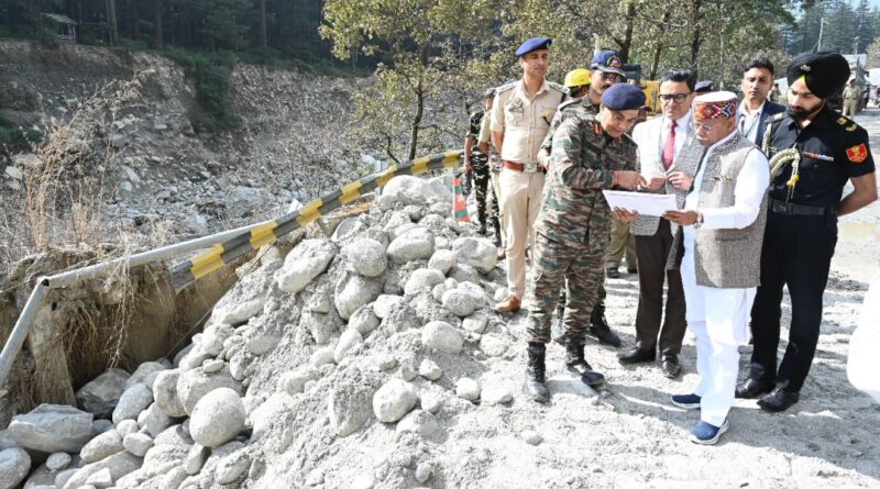 Governor Shukla reviews flood and rain damage in Manali area HIMACHAL HEADLINES