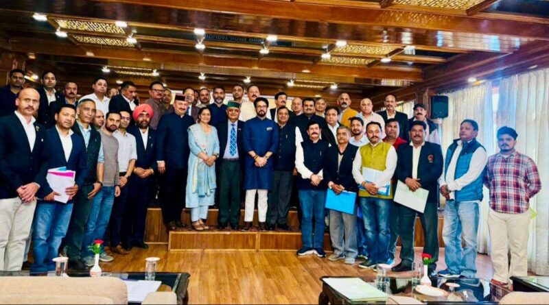 Anurag Singh Thakur Becomes President of Himachal Olympic Association HIMACHAL HEADLINES