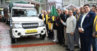 Sukhu flags off relief material for disaster-affected areas Sukhu flags off relief material for disaster-affected areas HIMACHAL HEADLINES