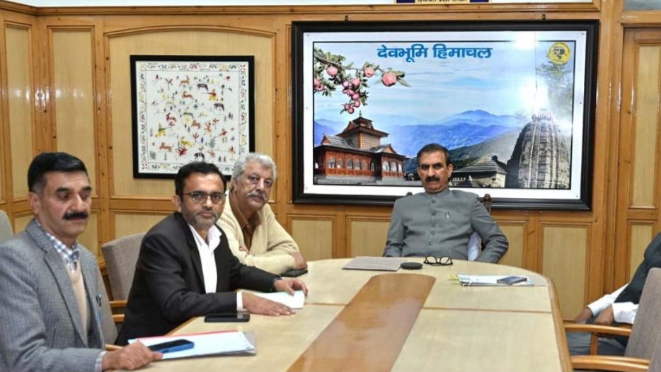 Sukhu reviews Rs. 145 crore utility duct project in Shimla HIMACHAL HEADLINES