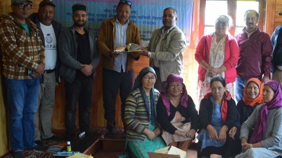 Farmers Trained on Biological Control of Crop Pests in Lahaul and Spiti Farmers Trained on Biological Control of Crop Pests in Lahaul and Spiti HIMACHAL HEADLINES