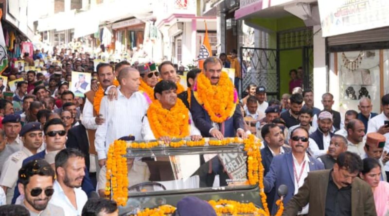 Sukhu  announces construction of a milk processing plant and a 66 kV substation in Karsog HIMACHAL HEADLINES