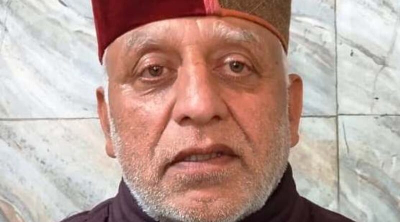 Himachal Govt should make lump sum payment of financial benefits to pensioners : Ravidatt Bhardwaj Himachal Govt should make lump sum payment of financial benefits to pensioners : Ravidatt Bhardwaj HIMACHAL HEADLINES