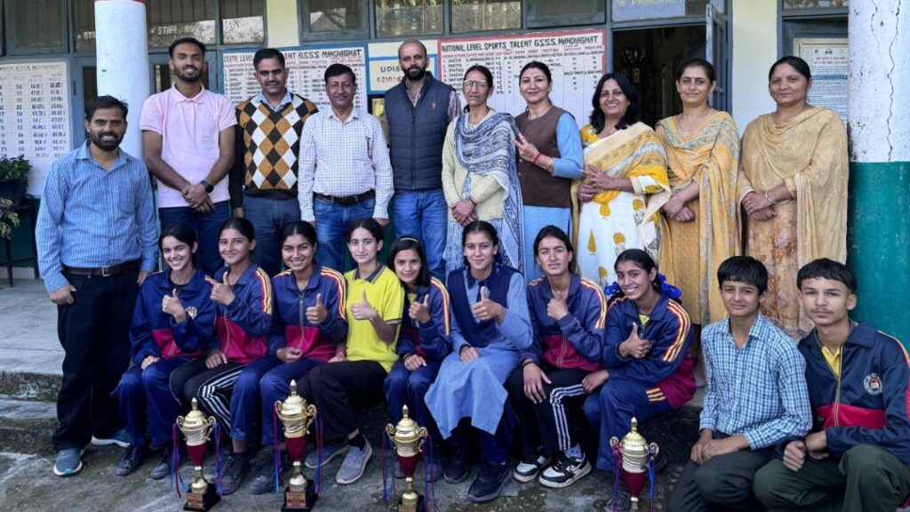 24 students of Mandiaghat School will participate in the state level sports competition. HIMACHAL HEADLINES