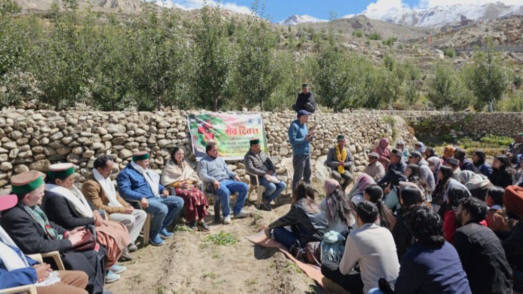 High-Density Orchard Success at 12,000 ft showcased in Kinnaur HIMACHAL HEADLINES