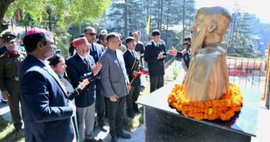 Inauguration of Wall of Fame at Edwards, General Bipin Rawat our gem HIMACHAL HEADLINES