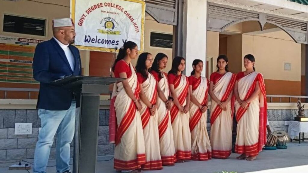 CSA officials of Chail Koti College were sworn in CSA officials of Chail Koti College were sworn in HIMACHAL HEADLINES