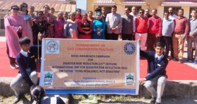 Disaster awareness program organized in Junga and Peeran schools Disaster awareness program organized in Junga and Peeran schools HIMACHAL HEADLINES