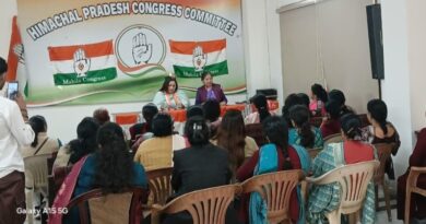 Himachal Women's Congress in-charge Surabhi Verma has called for maximum women enrolment HIMACHAL HEADLINES