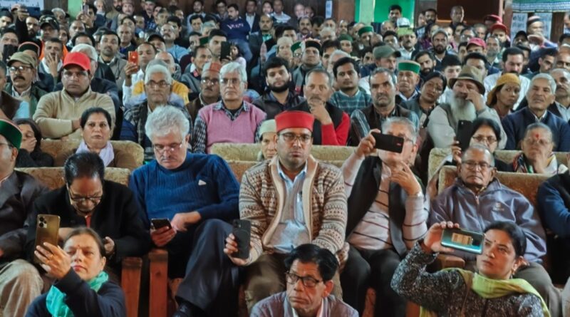 Historic Convention of United Scheduled Caste Organizations Concludes in Shimla HIMACHAL HEADLINES