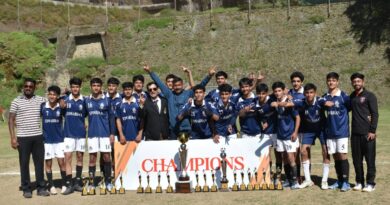 Edward’s Concludes 12th Inter-School Bishop Gilbert Rego Football, Brother Steinmeyer Basketball and Brother Walsh Table Tennis Tournaments 2025 Edward’s Concludes 12th Inter-School Bishop Gilbert Rego Football, Brother Steinmeyer Basketball and Brother Walsh Table Tennis Tournaments 2025 HIMACHAL HEADLINES