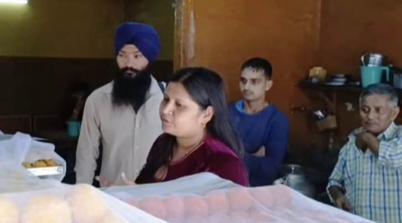 More than 50 kilograms of khoya and sweets were destroyed on the spot in Rajgarh HIMACHAL HEADLINES