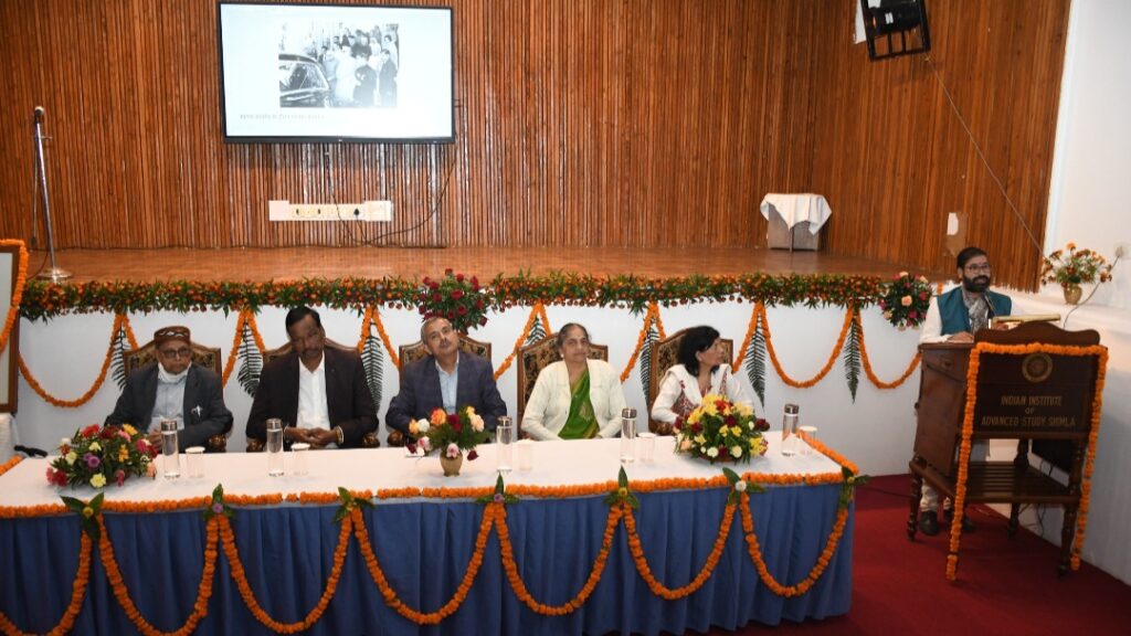 60th Foundation Day Celebrated at the Indian Institute of Advanced Study HIMACHAL HEADLINES
