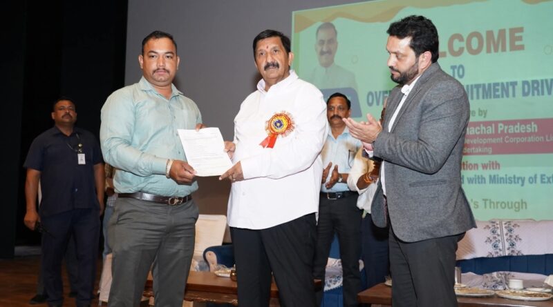 Himachal Govt to provide safe overseas employment opportunities to youth: Agnihotri Himachal Govt to provide safe overseas employment opportunities to youth: Agnihotri HIMACHAL HEADLINES