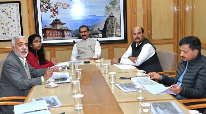 CM Sukhu directs 100 percent salary for AYUSH doctors pursuing post-graduation HIMACHAL HEADLINES