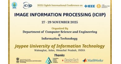 Shaping the Future: Global Minds to Gather for Landmark Conference on Intelligent Imaging HIMACHAL HEADLINES