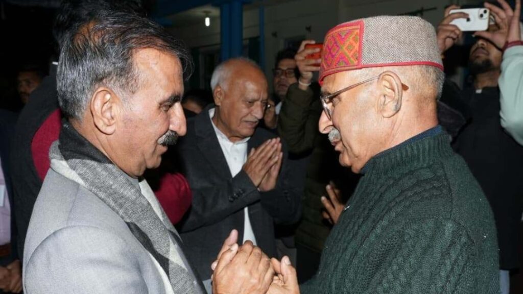 CM Sukhu condoles demise of Wing Commander Namansh Syal Offers floral tributes HIMACHAL HEADLINES