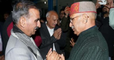 CM Sukhu condoles demise of Wing Commander Namansh Syal Offers floral tributes HIMACHAL HEADLINES
