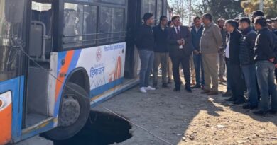 Bhattakufar Tunnel Work Halted After Road Cave-In Sparks Safety Fears in Shimla HIMACHAL HEADLINES