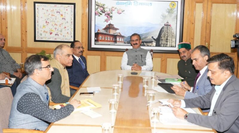 Sukhu vows to wipe out Chitta from Himachal HIMACHAL HEADLINES
