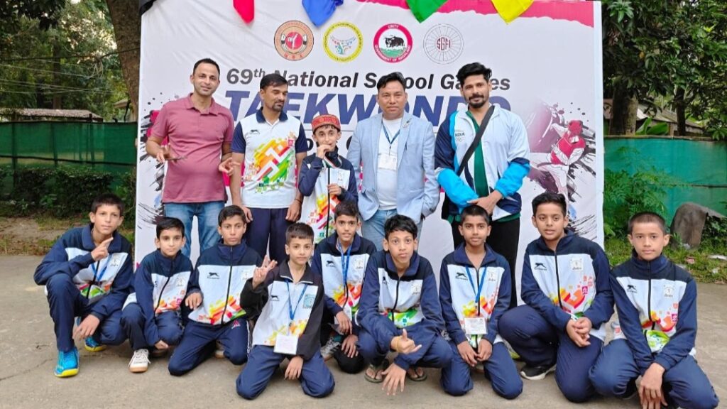 Himachal's Arnav Saini won bronze medal in the national level under-14 Taekwondo competition Himachal's Arnav Saini won bronze medal in the national level under-14 Taekwondo competition HIMACHAL HEADLINES