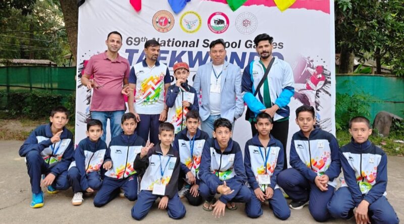 Himachal's Arnav Saini won bronze medal in the national level under-14 Taekwondo competition HIMACHAL HEADLINES