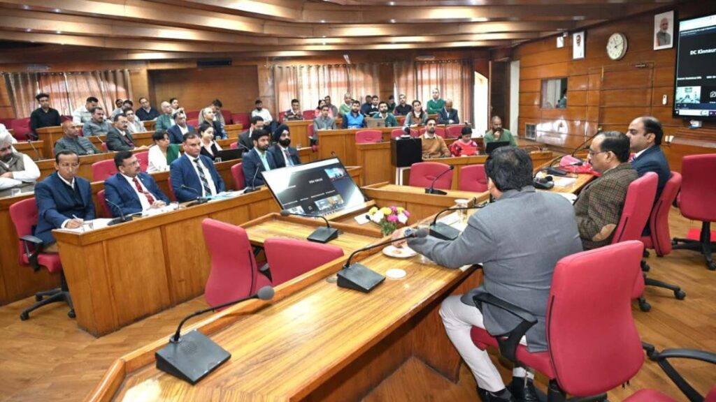 Chief Secretary Sanjay Gupta emphasizes use of data in policy-making Chief Secretary Sanjay Gupta emphasizes use of data in policy-making HIMACHAL HEADLINES