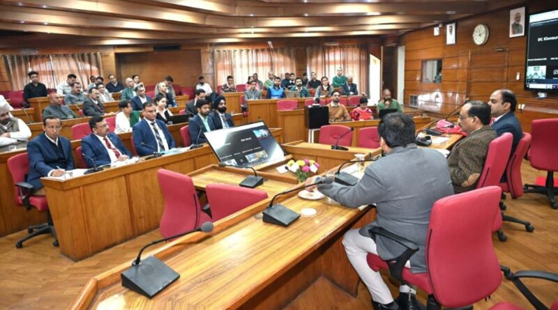 Chief Secretary Sanjay Gupta emphasizes use of data in policy-making HIMACHAL HEADLINES