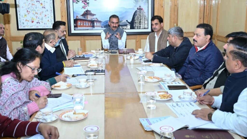 Sukhu directs Fisheries department to adopt modern technology for enhancing fish produce HIMACHAL HEADLINES