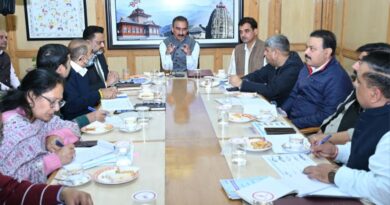 Sukhu directs Fisheries department to adopt modern technology for enhancing fish produce HIMACHAL HEADLINES