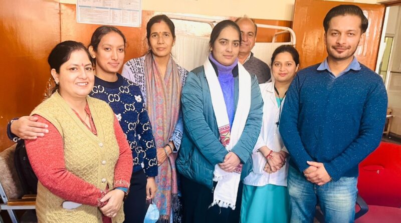 Dr. Sonika Thakur joins Junga Hospital as Gynecologist HIMACHAL HEADLINES