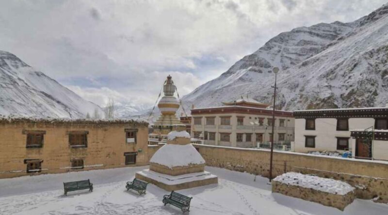 Tabo Turns into an Ice Bowl as Himachal Embraces Winter’s Chill HIMACHAL HEADLINES