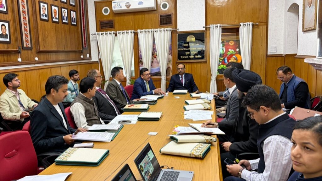 State Level Coordination Committee Meeting held HIMACHAL HEADLINES