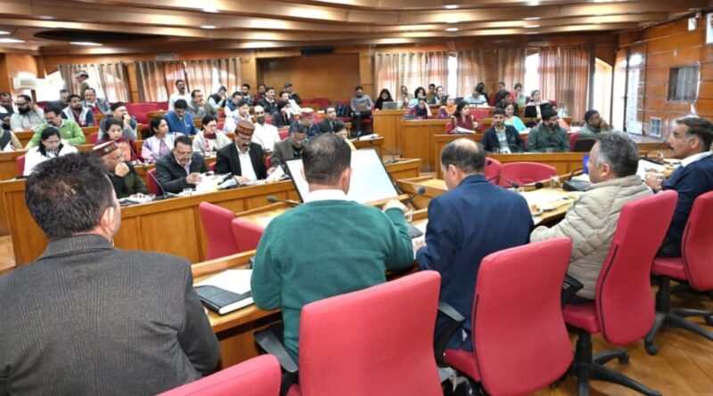 Special focus on repair and reconstruction of disaster-affected school buildings: Rohit Thakur HIMACHAL HEADLINES