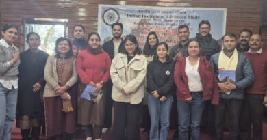 Blood Donation Camp Successfully Organized at the Indian Institute of Advanced Study; 40 Units Collected HIMACHAL HEADLINES