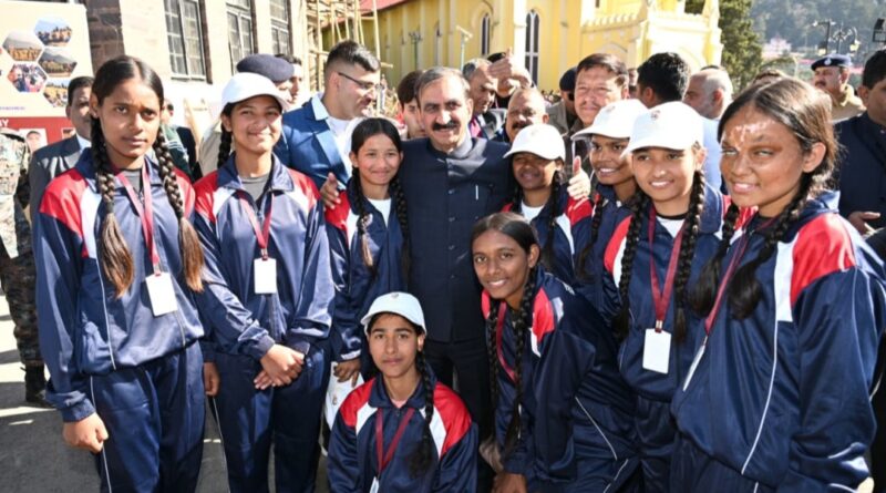 Sukhu inaugurates Children of the State Sports & Cultural Meet-2025 Beti Padhao is not just a slogan, it is my personal mission HIMACHAL HEADLINES