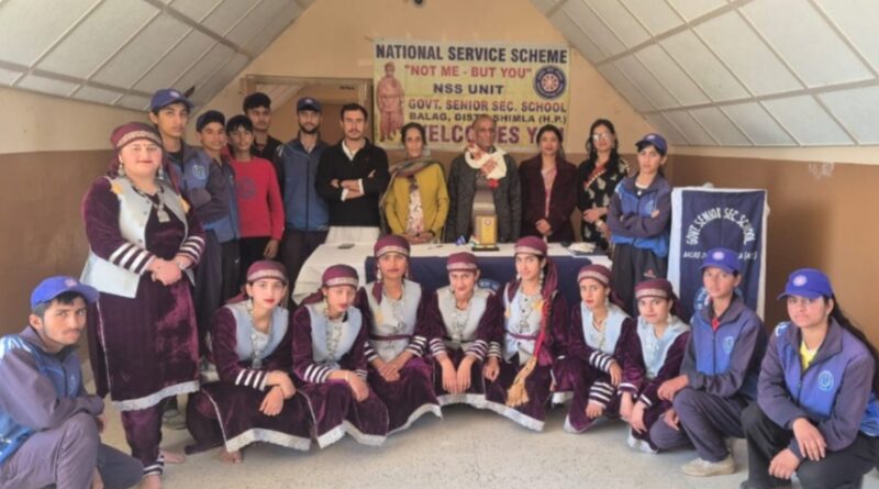 Seven-day NSS camp concludes in Balg Seven-day NSS camp concludes in Balg HIMACHAL HEADLINES