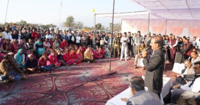 CM Sukhu lays foundation stone of Palampur Heliport HIMACHAL HEADLINES