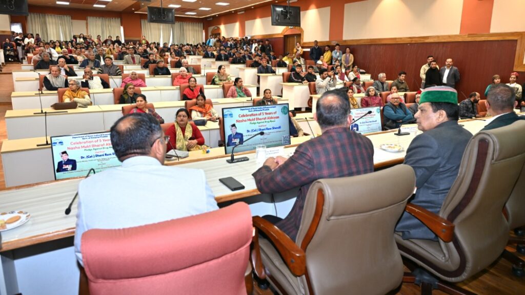 Youth, women and elderly should become torch bearers for eradication of drug : Dr Shandil HIMACHAL HEADLINES