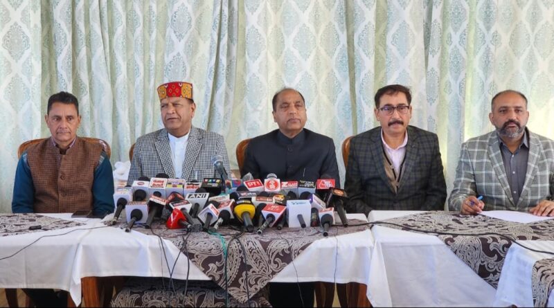 A massive protest will be organised against government in Dharamshala on December 4 : BJP HIMACHAL HEADLINES