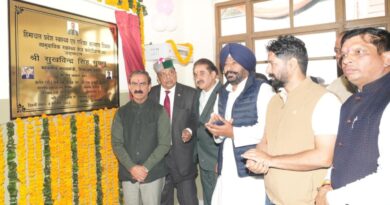 Sukhu inaugurates and lays foundation stone of projects worth 383 Cr in Doon Assembly HIMACHAL HEADLINES