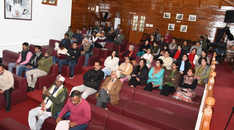 Special Lecture Organized at the Indian Institute of Advanced Study on the 150th Birth Anniversary of Bhagwan Birsa Munda Special Lecture Organized at the Indian Institute of Advanced Study on the 150th Birth Anniversary of Bhagwan Birsa Munda HIMACHAL HEADLINES