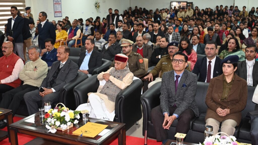 Youth power will make India a developed nation by 2047: Governor Shukla Youth power will make India a developed nation by 2047: Governor Shukla HIMACHAL HEADLINES
