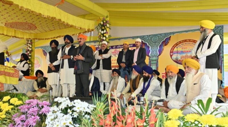 Guru Tegh Bahadur showed path of protecting faith, truth and humanity: Sukhu HIMACHAL HEADLINES