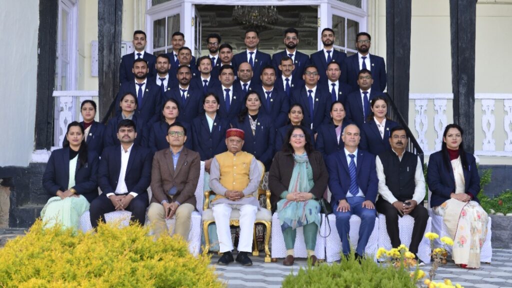 Responsibilities to be valued above the rights, Governor Shukla to trainee officers HIMACHAL HEADLINES