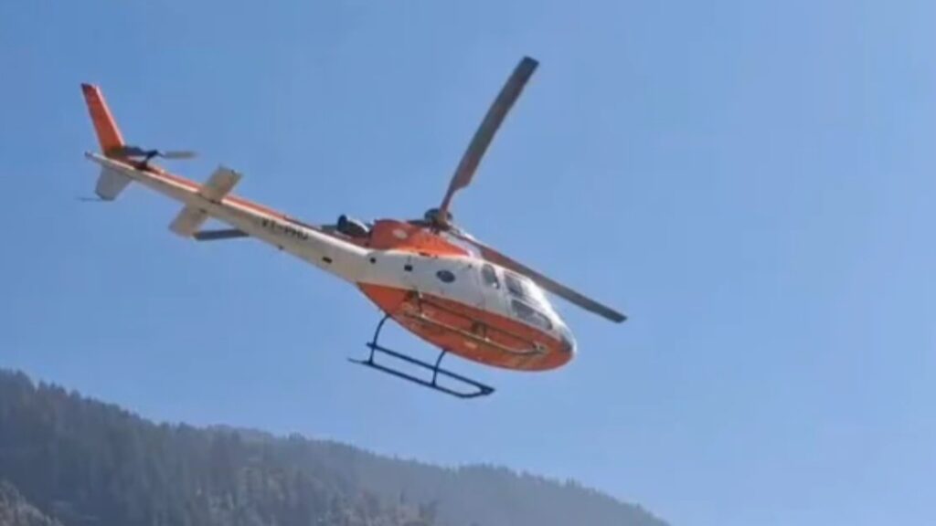 Shimla to Manali Helicopter Service Takes Flight: A Winter Lifeline for Himachal's Hill Communities HIMACHAL HEADLINES