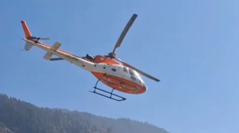 Shimla to Manali Helicopter Service Takes Flight: A Winter Lifeline for Himachal's Hill Communities HIMACHAL HEADLINES